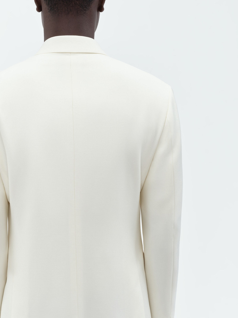 DOUBLE BREAST BLAZER-ALABASTER 12