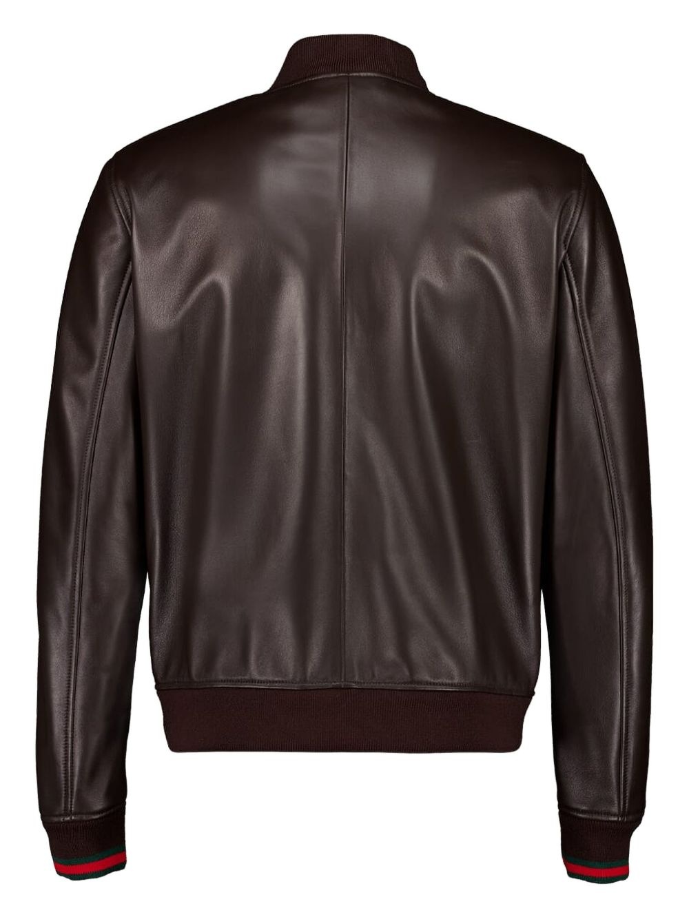 leather bomber jacket - 2