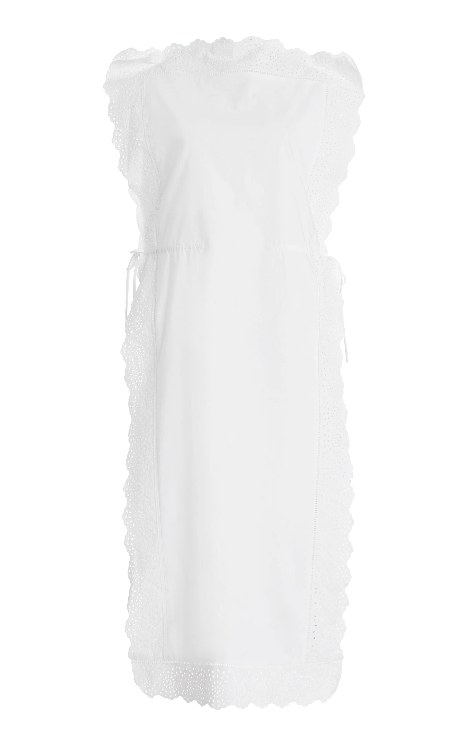 Gustava Eyelet Cotton Top white - 1