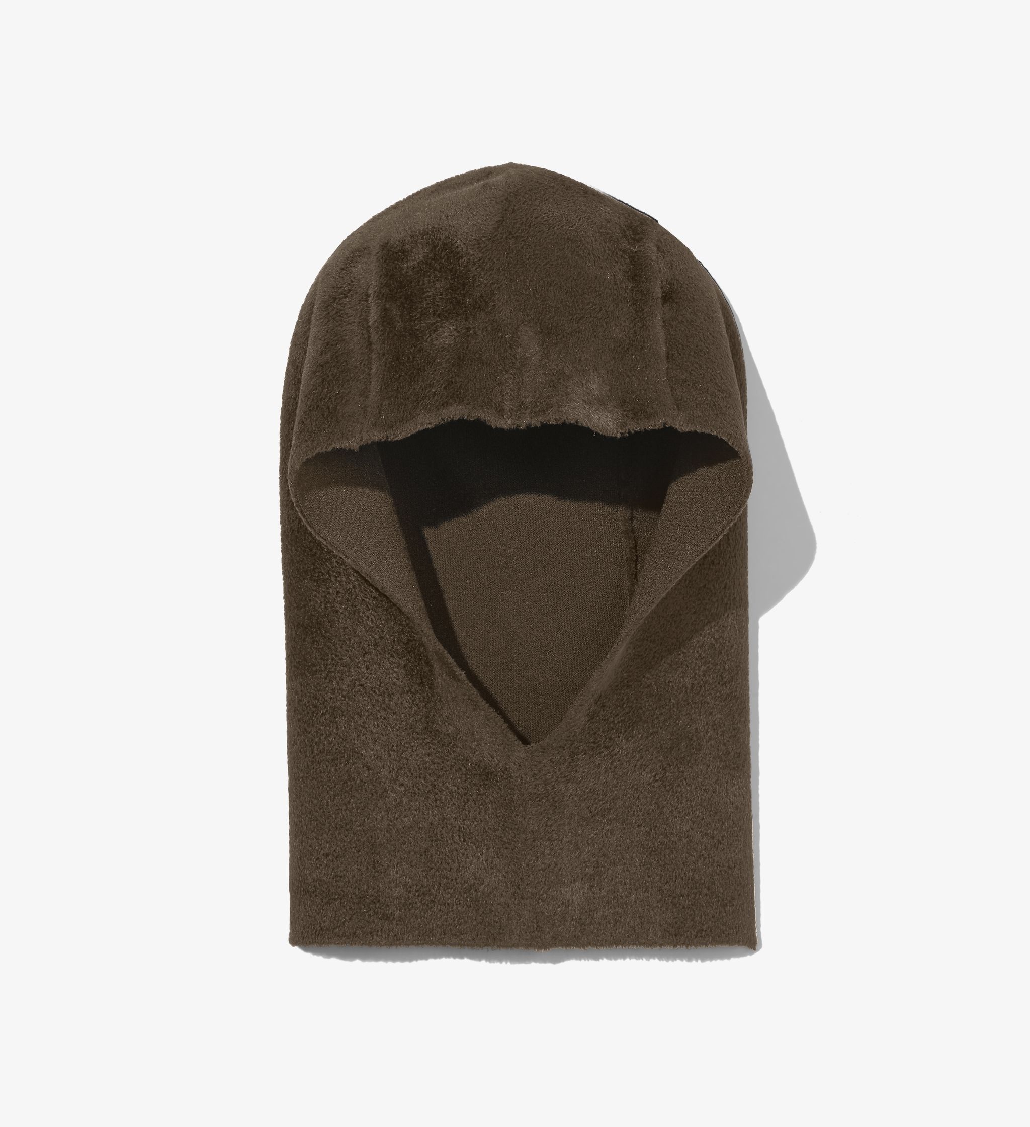 Midweight Wool Knit Hood - 1