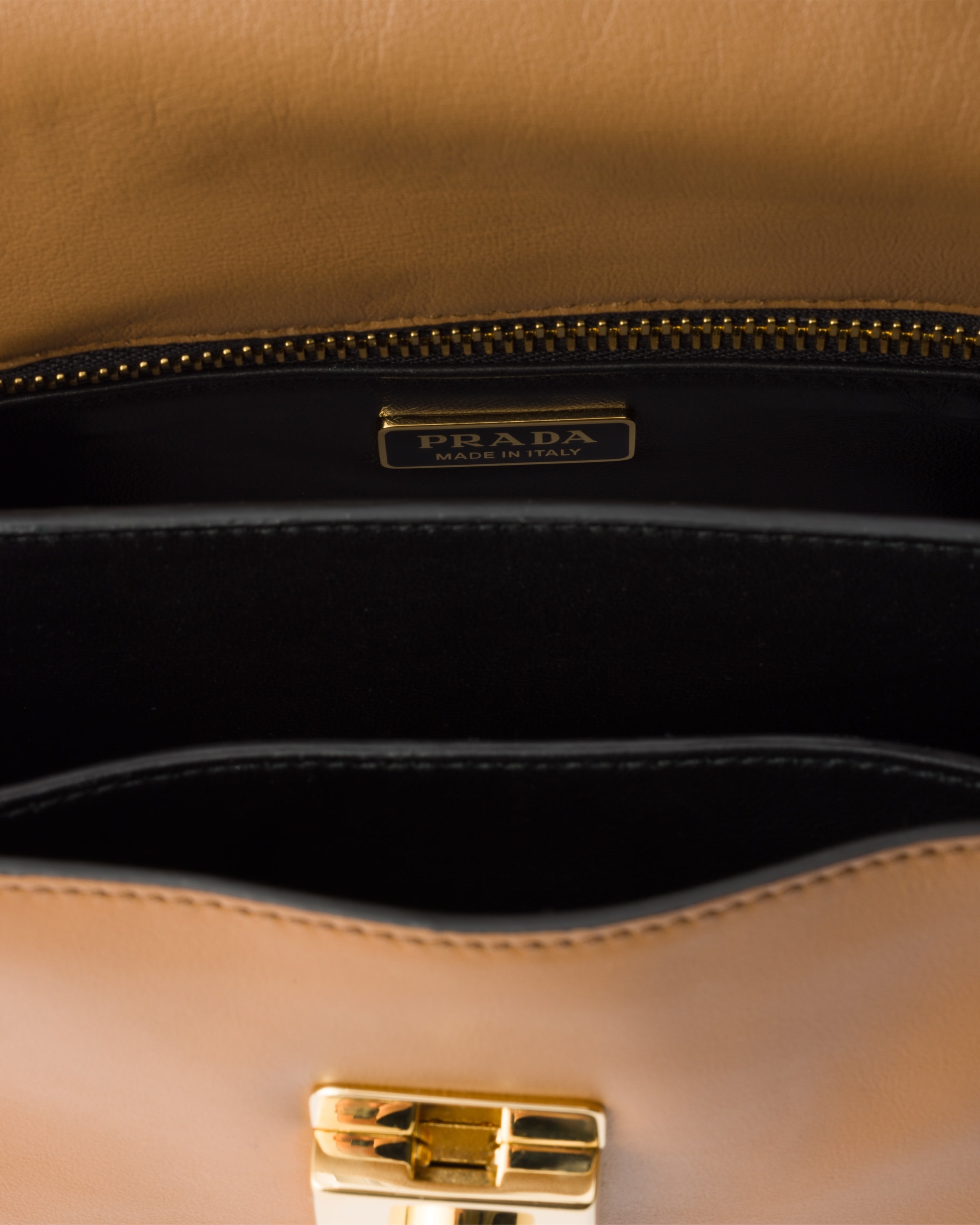 Prada Soft Sound small leather shoulder bag with charms - 4