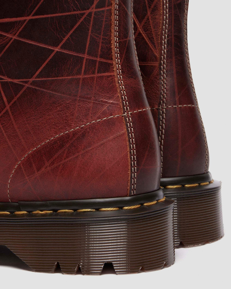 1460 PASCAL Leather Bump Toe Boots 7