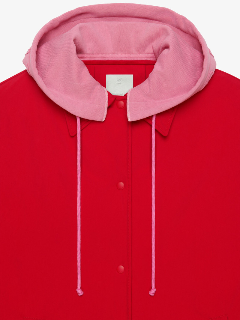 OVERSIZED PUFFER JACKET IN NYLON WITH REMOVABLE HOOD 6