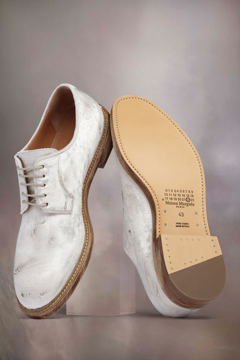 Maison Margiela Velvet Oxfords outlook