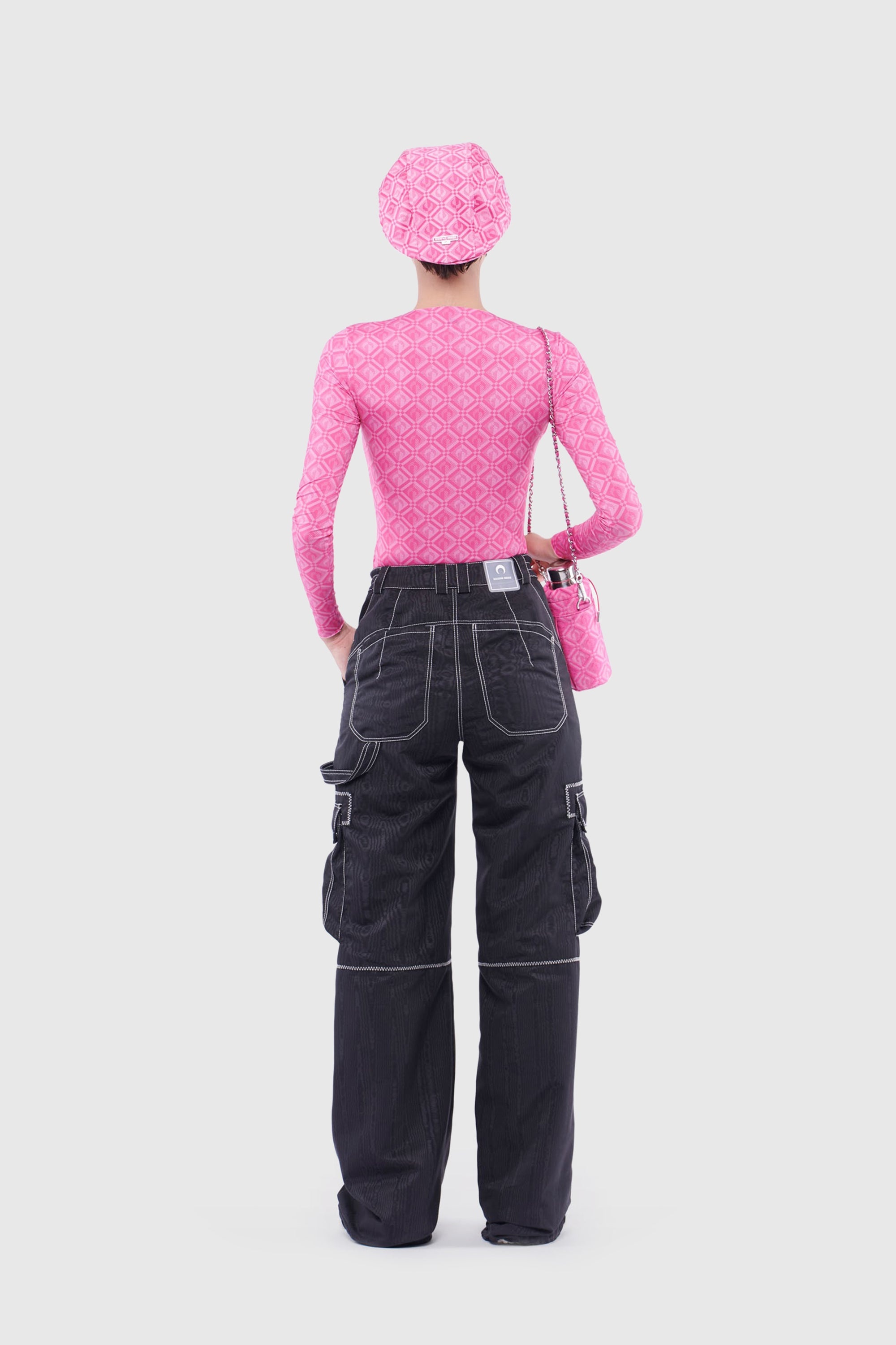Moire Convertible Cargo Pants - 3