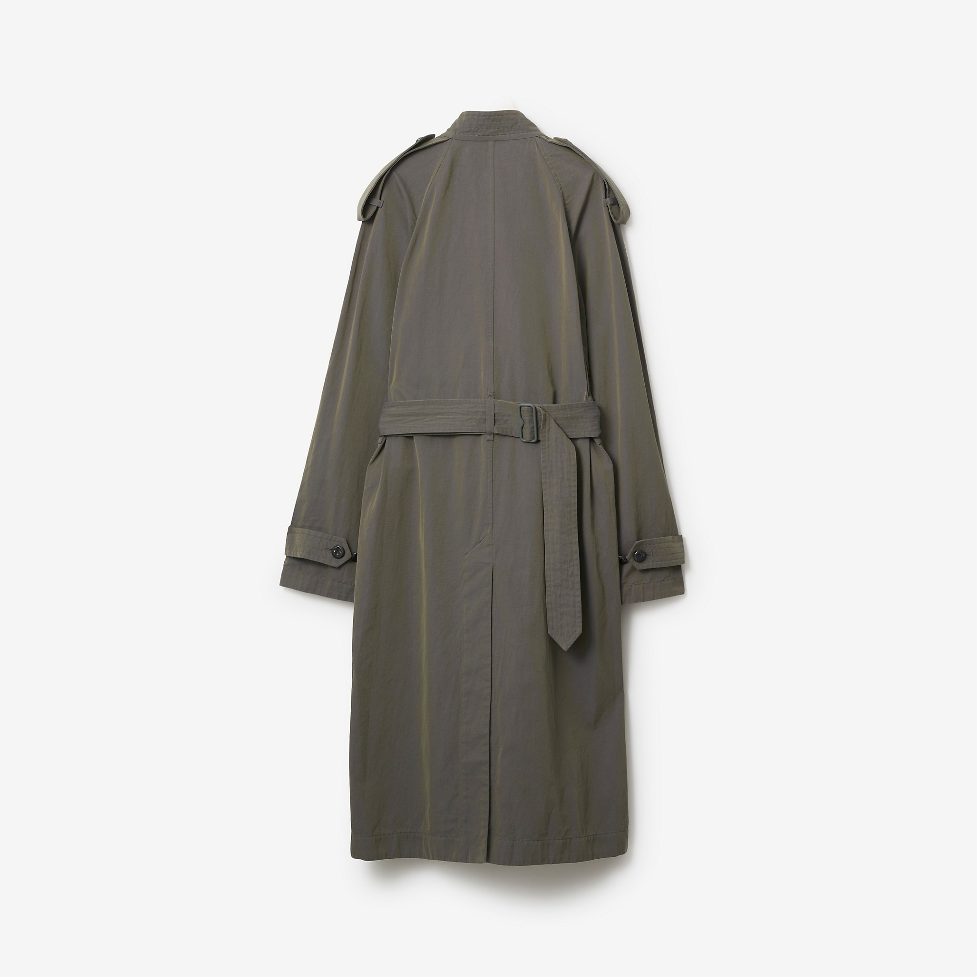 Cotton Linen Trench Dress - 4