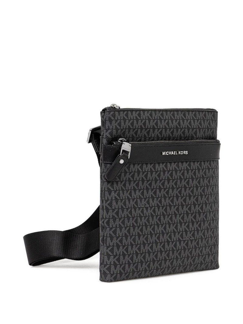 MICHAEL KORS Hudson monogram messenger bag outlook