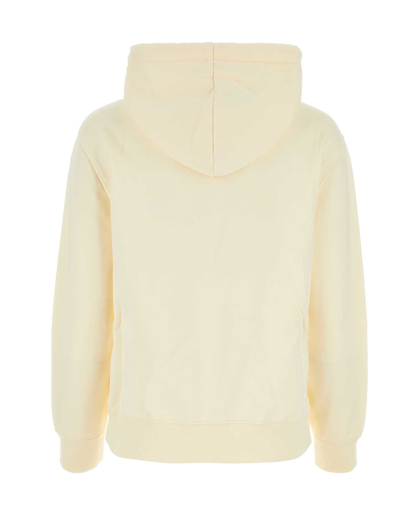 Cream Cotton Sweatshirt - 2