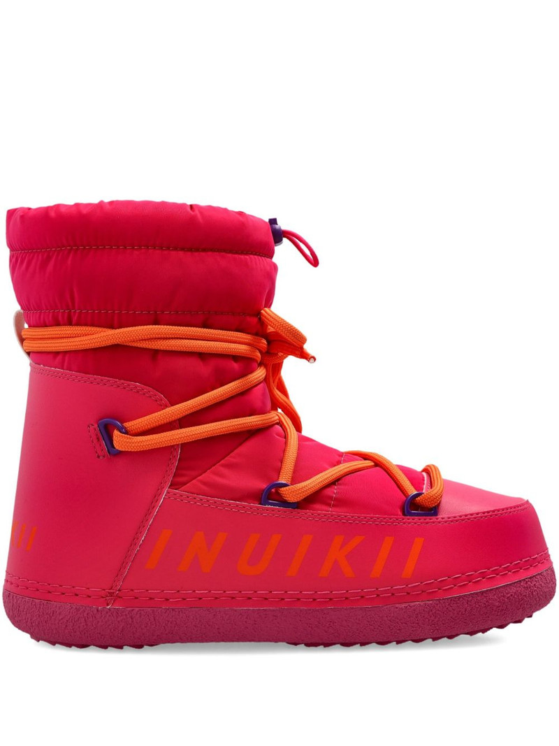 logo-detail lace-up boots 1