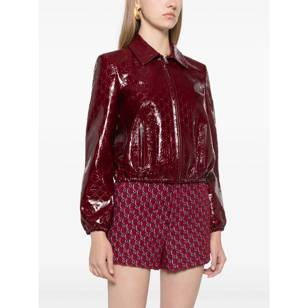 Gucci Red Jackets - Leather Jackets Women - 5
