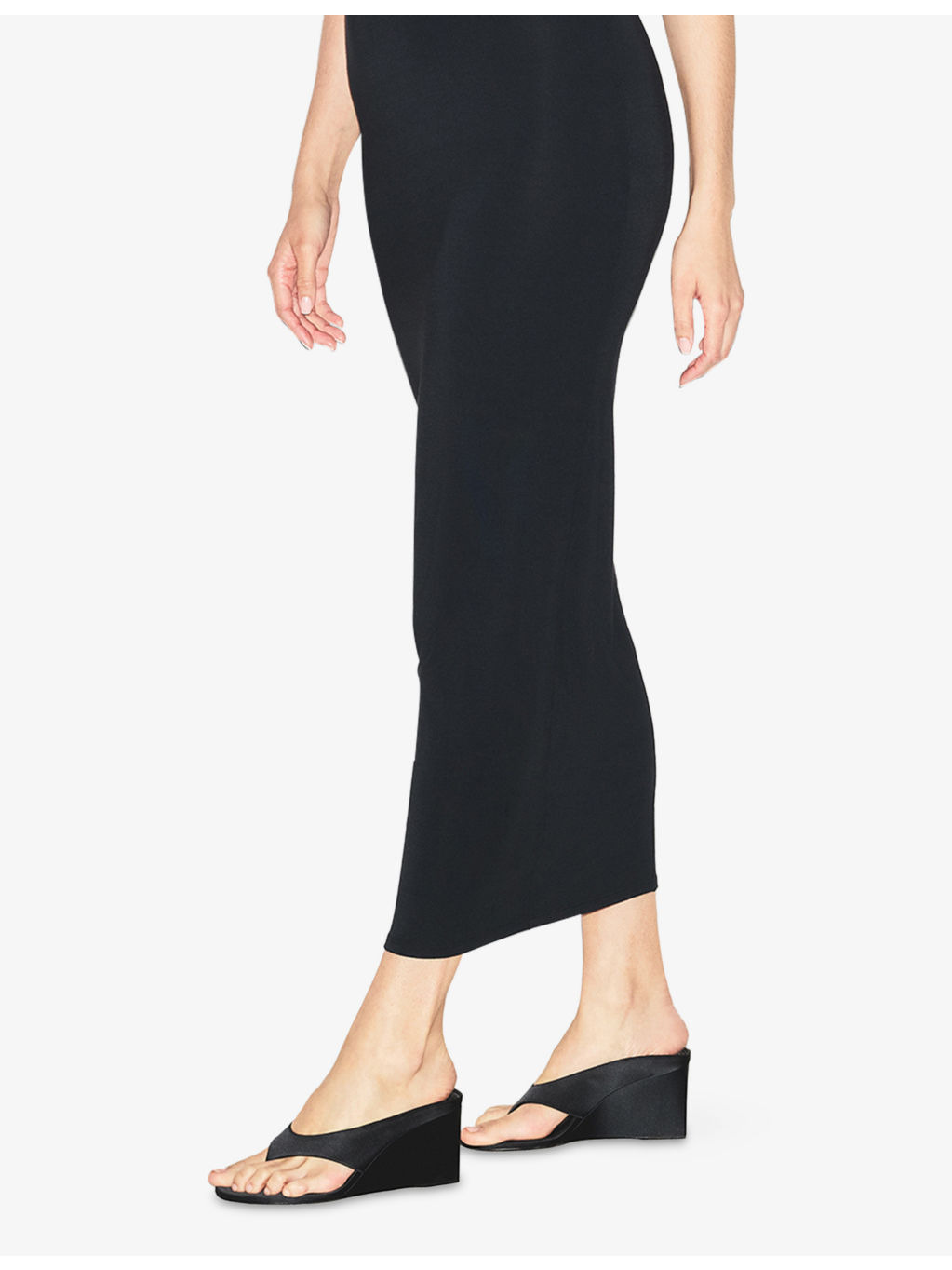Skimpy Scoop-Neck Stretch-Modal Maxi Dress - 5