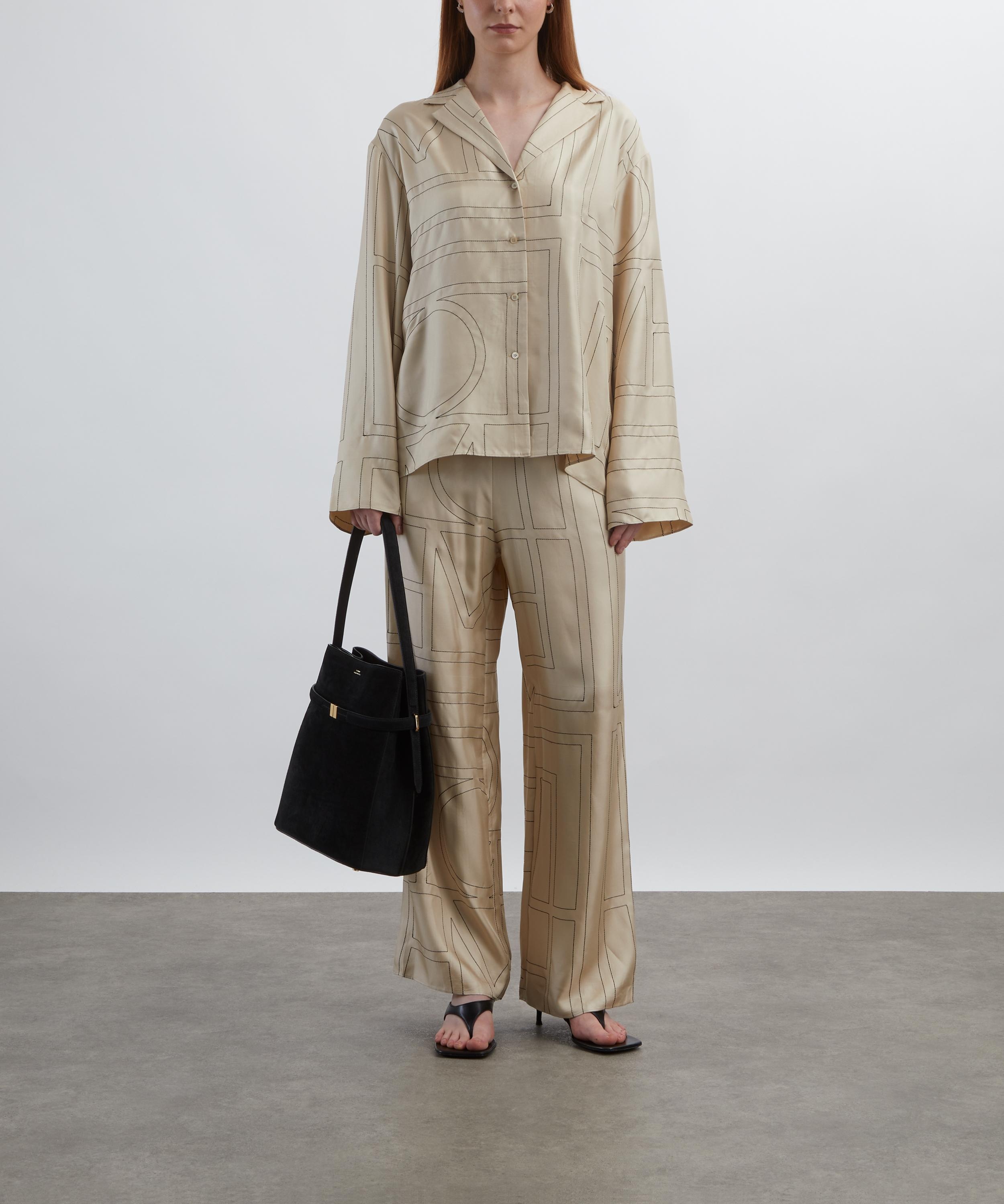 Monogram Silk Pyjama Shirt - 2