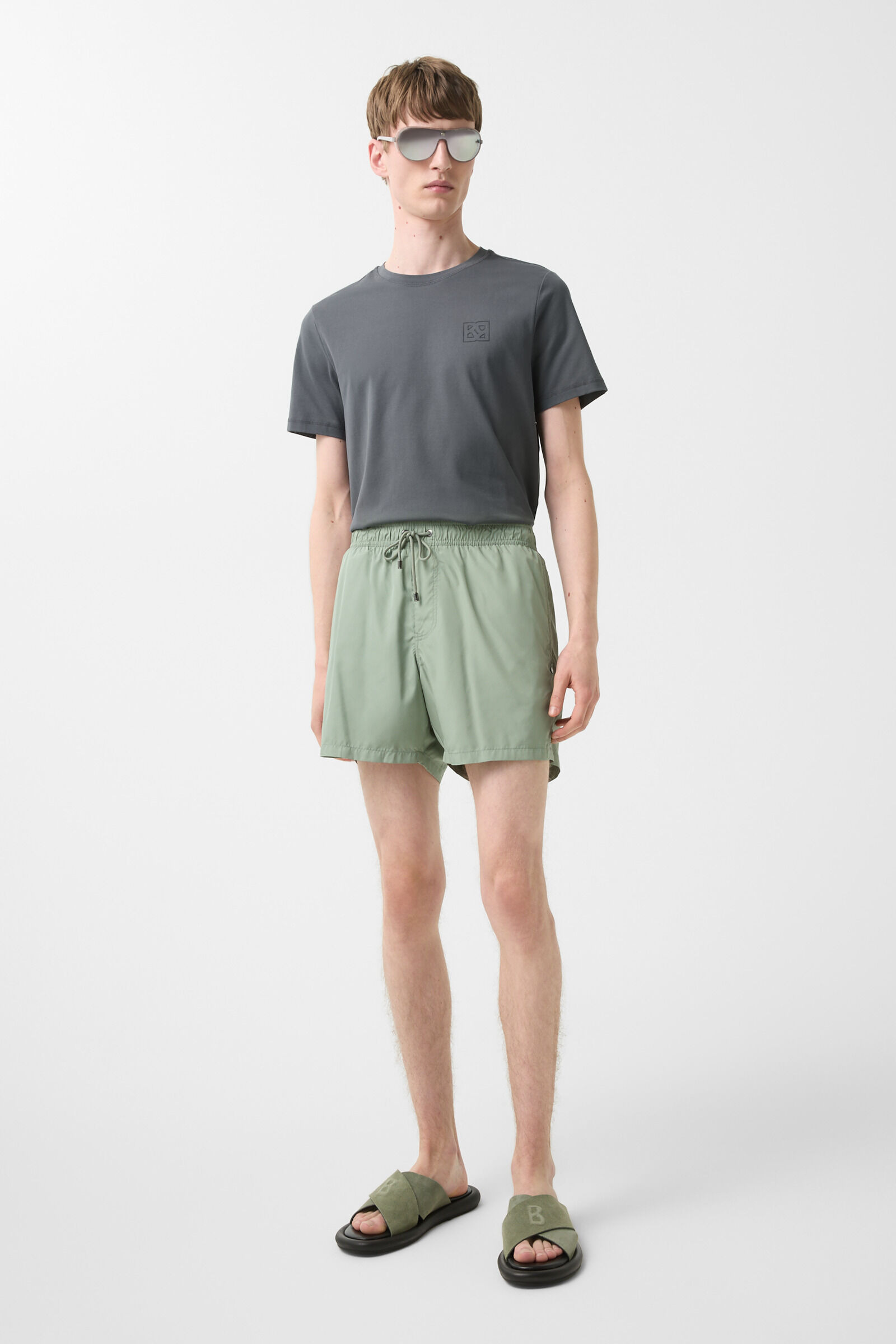 Paul swim shorts in Eucalyptus - 4