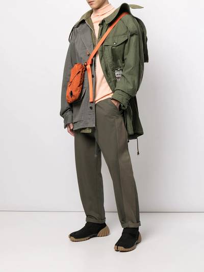 Maison MIHARAYASUHIRO multi-coat panelled jacket outlook