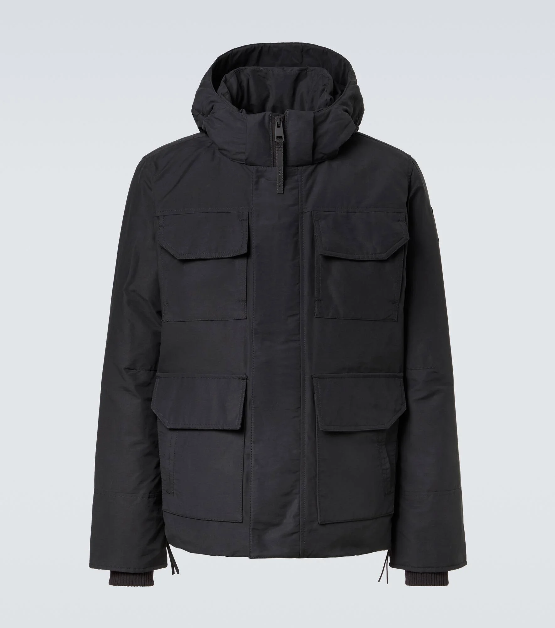 Maitland cotton-blend down parka - 1