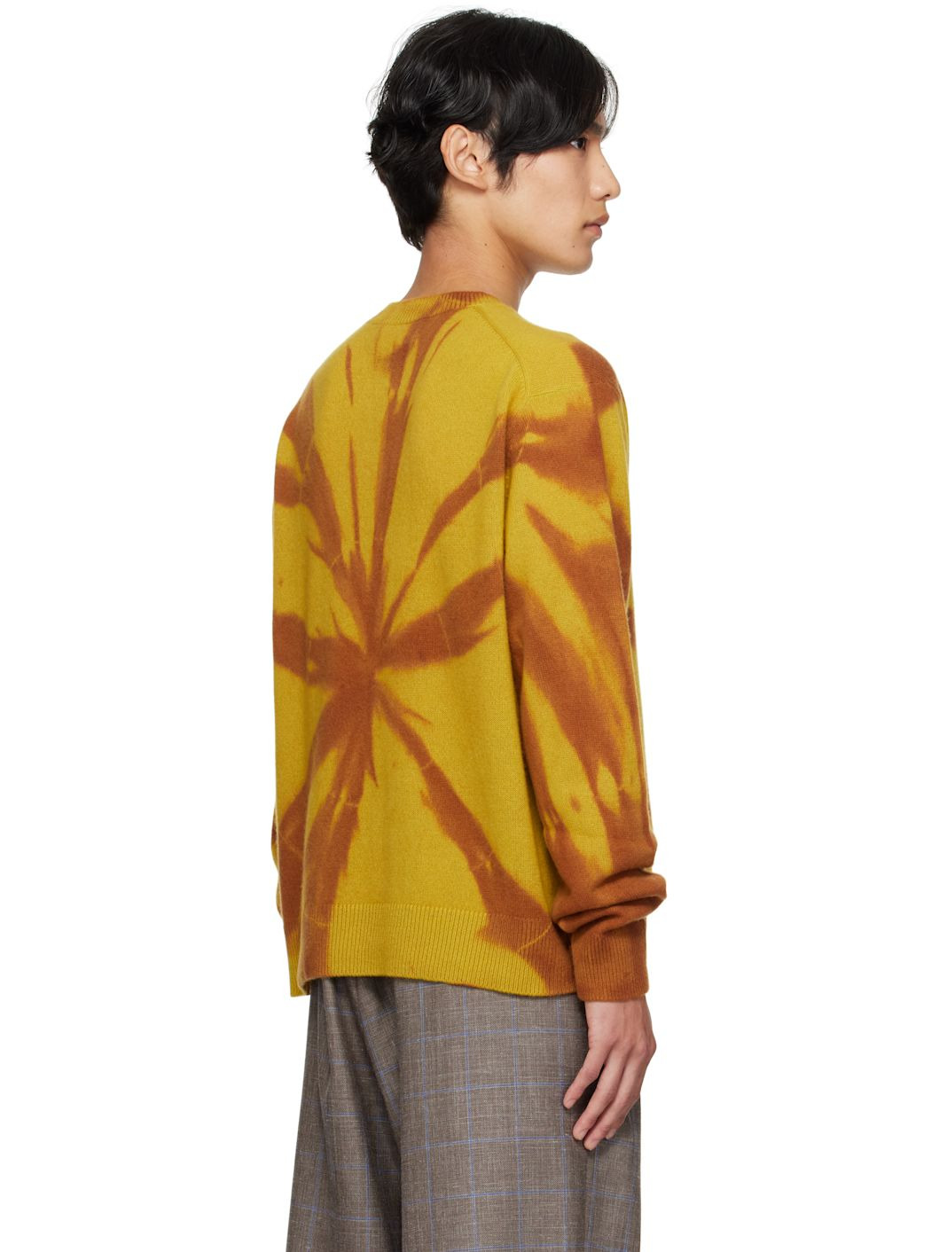 Yellow Mythic Tranquility Crew Sweater - 3