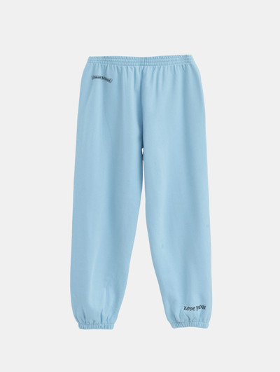 Chrome Hearts Miami Baby Blue Love you Sweatpants outlook