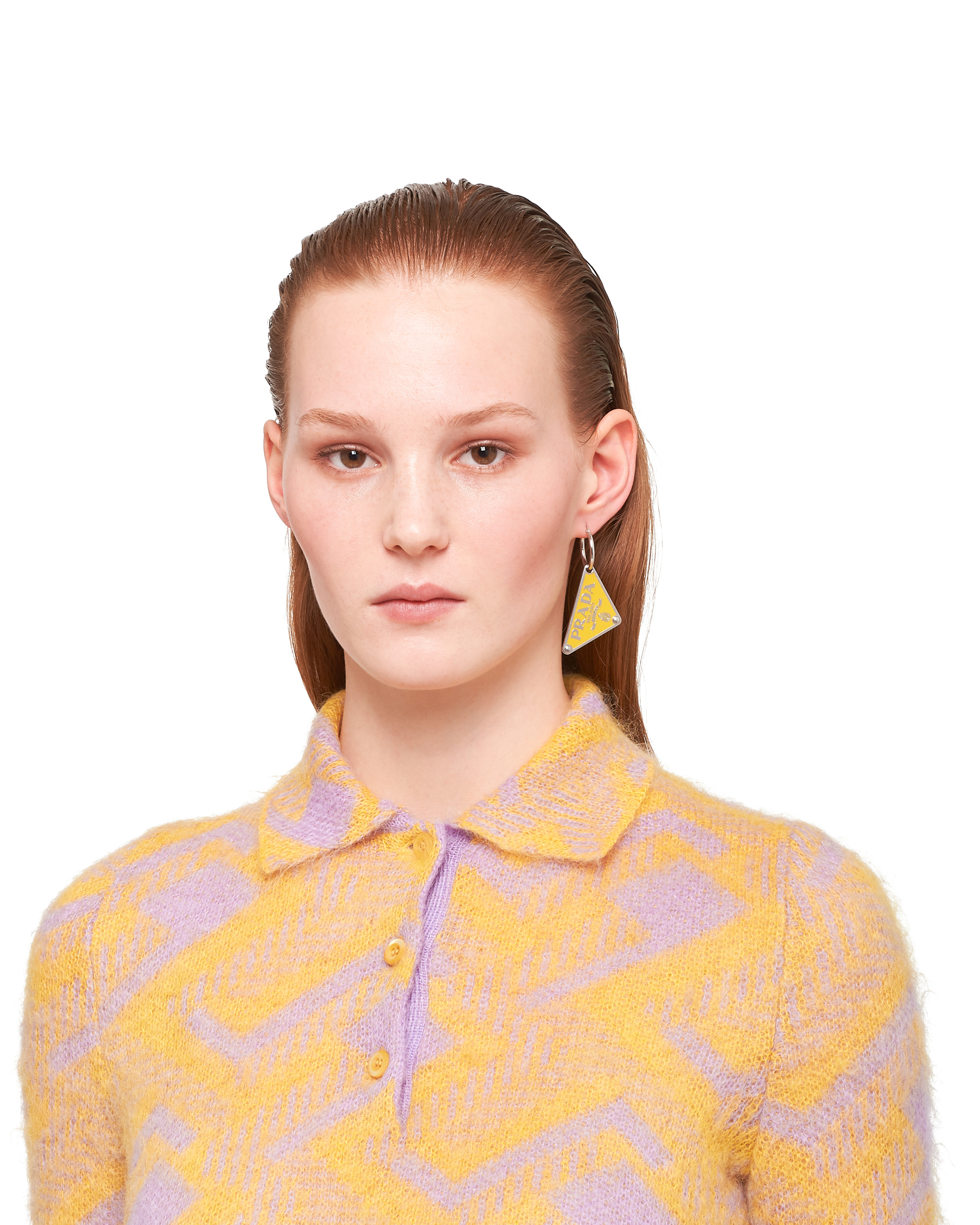 Prada Symbole pendant left earring - 2