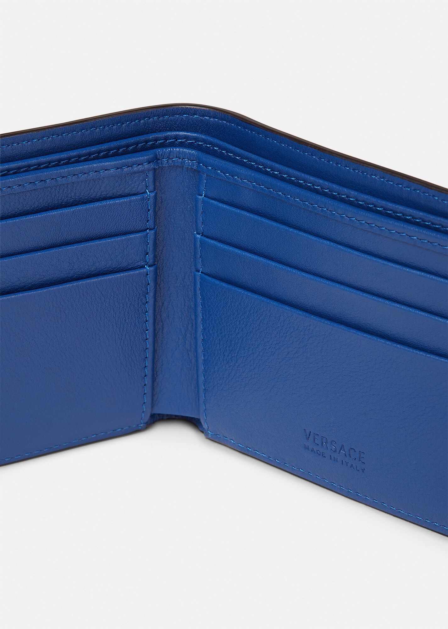 Greca Leather Bifold Wallet - 2