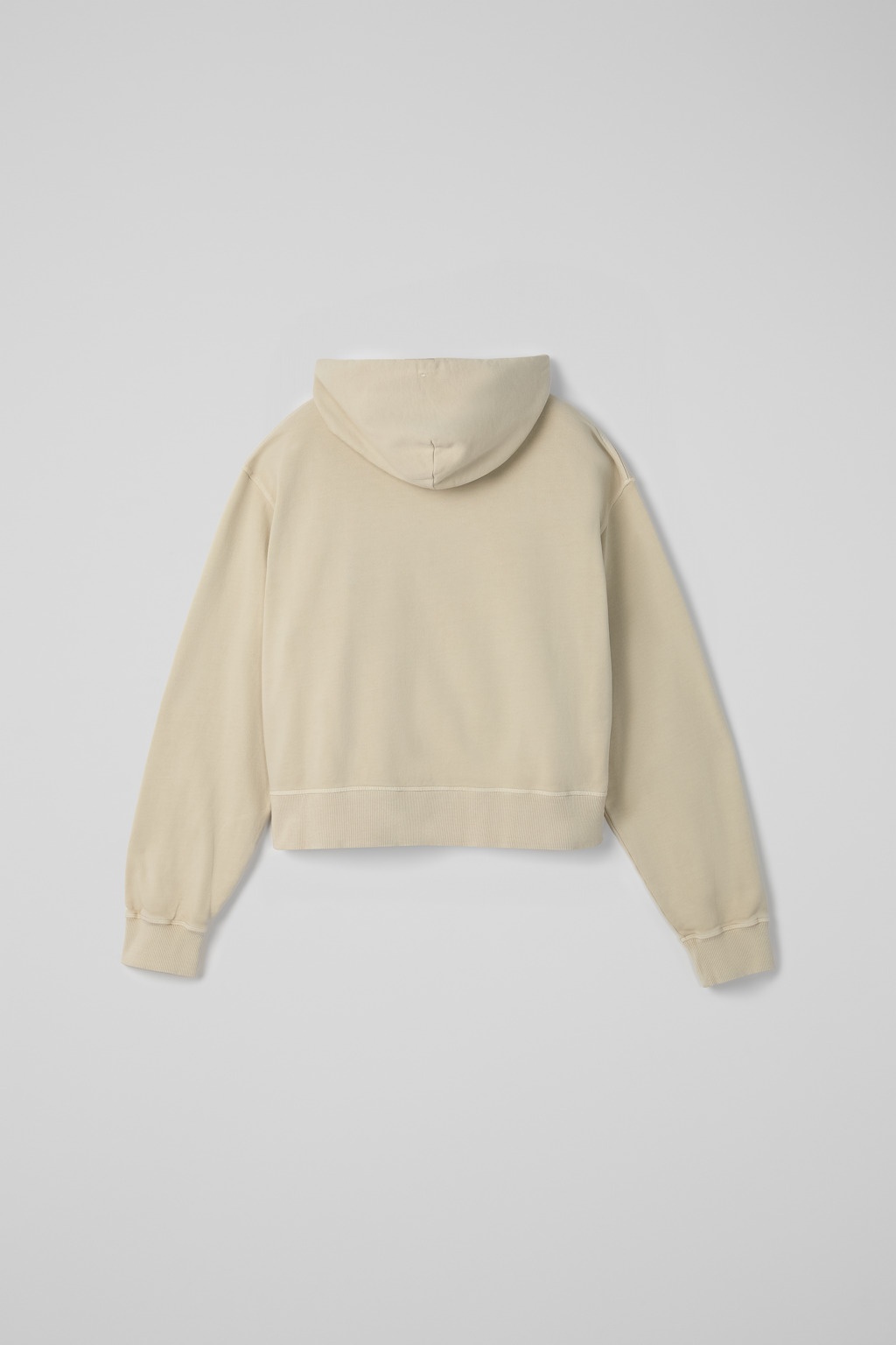 Beige Organic Cotton Hoodie - 4