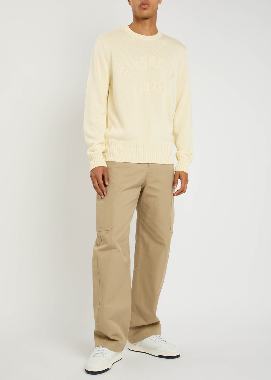 Givenchy Logo-embroidered Cotton Jumper - 4