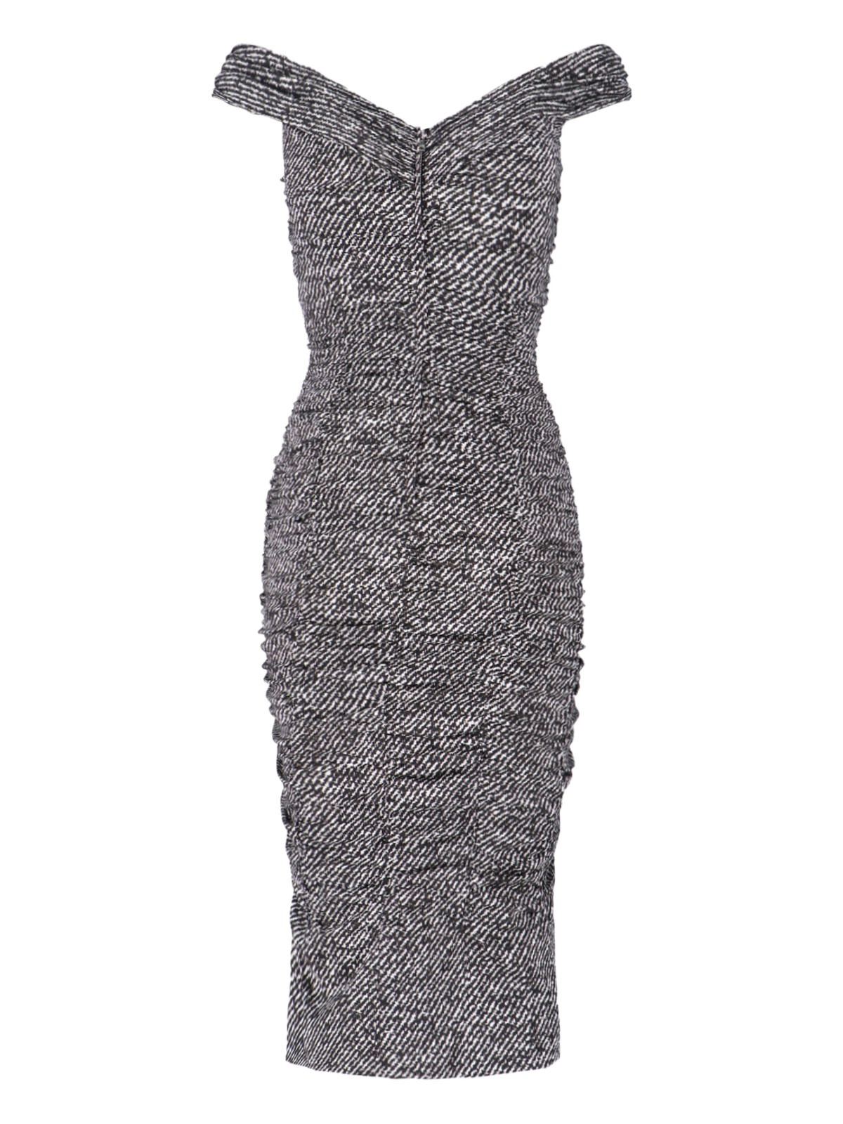 SILK MIDI DRESS - 2