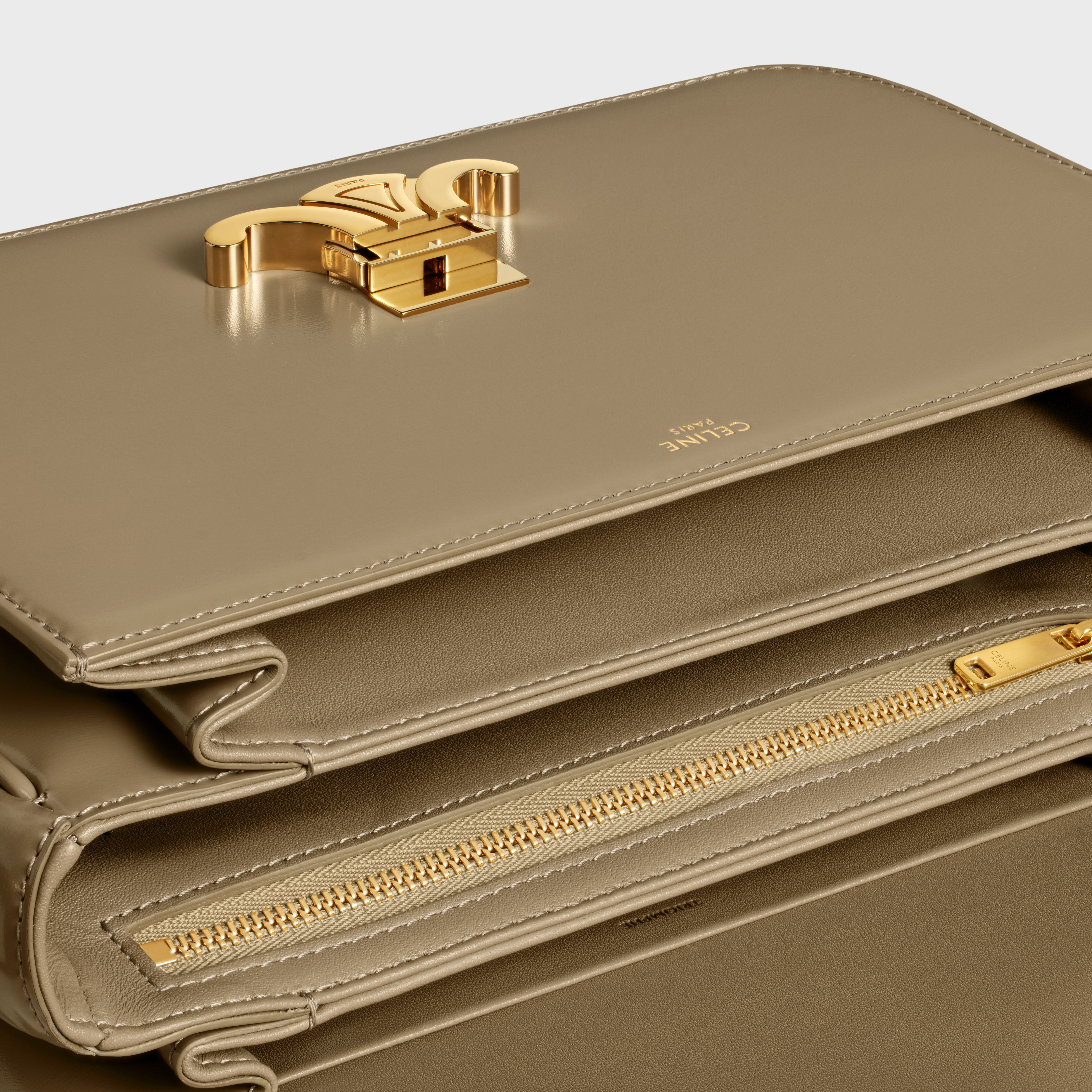 Classique Triomphe Bag in shiny calfskin - 4