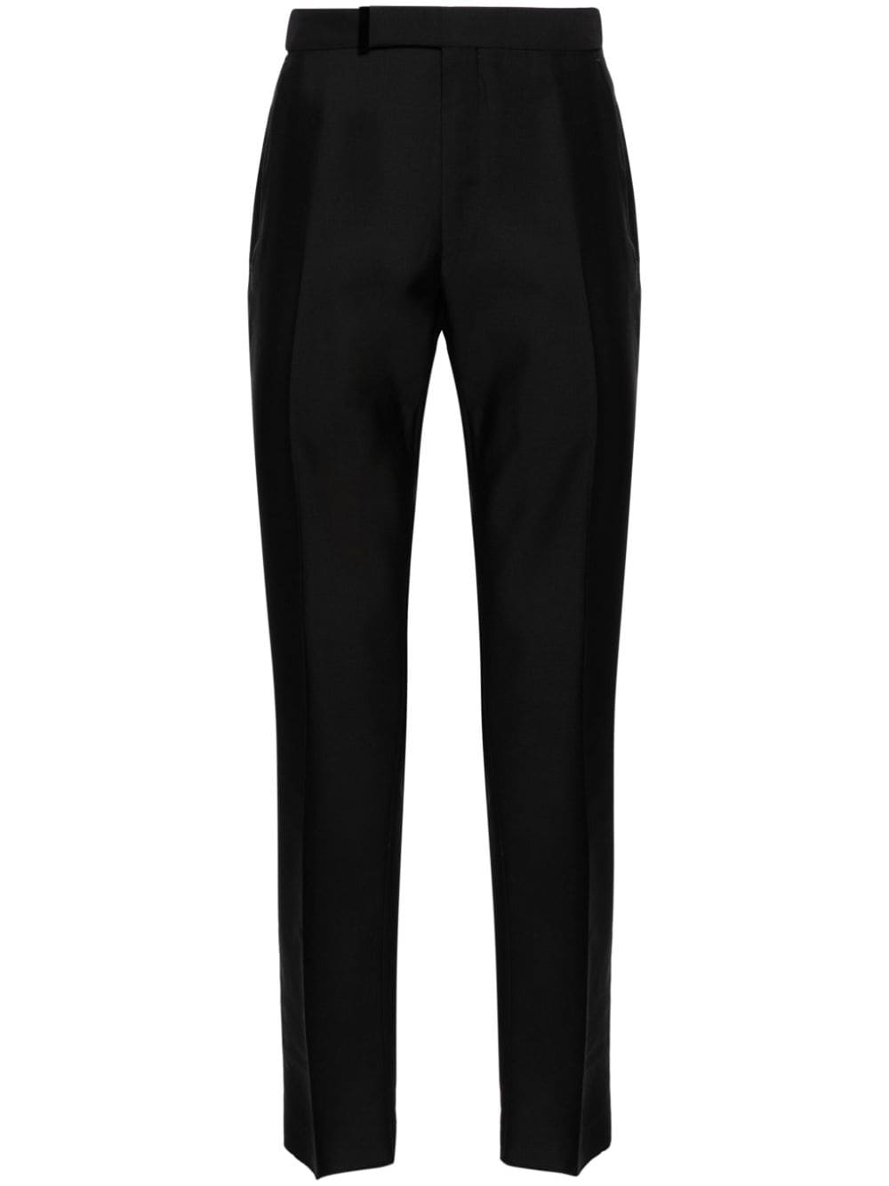 mid-rise tailored trousers - 1