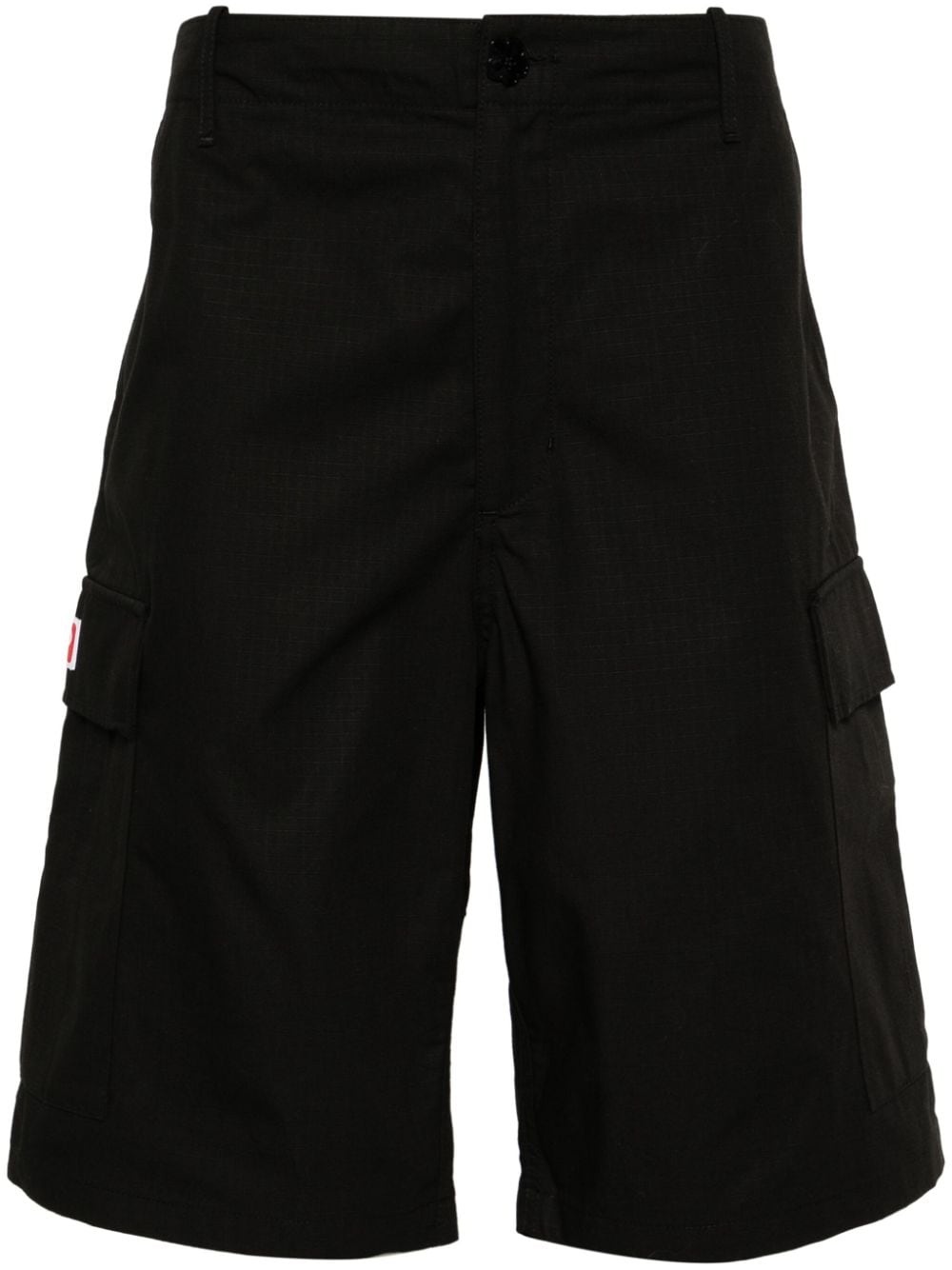 ripstop cotton cargo shorts - 1
