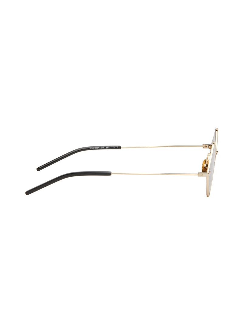 SAINT LAURENT Gold SL 302 LISA Sunglasses outlook