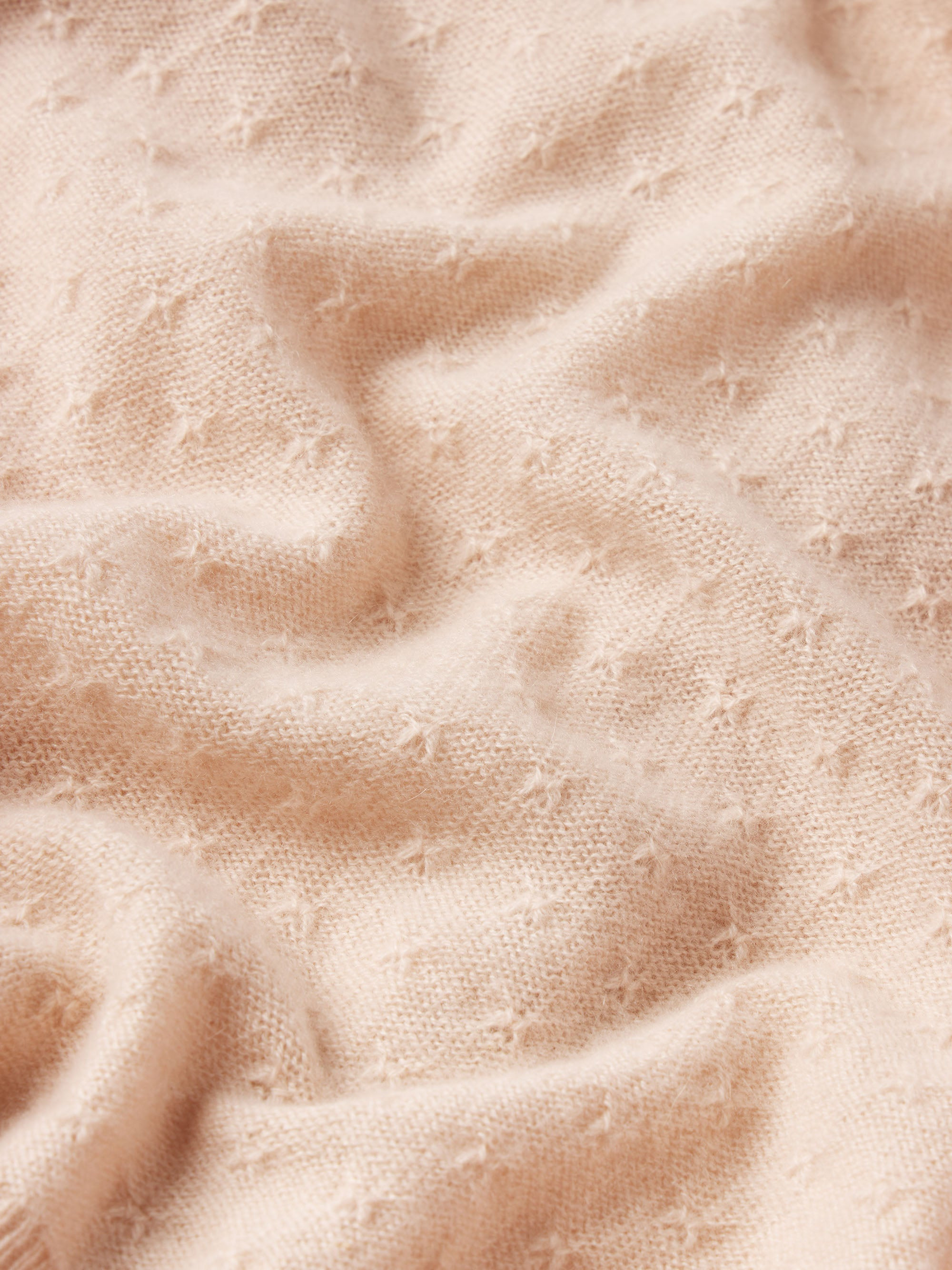 The Cashmere Sailor Sweater in Pink Sand Multi - 7