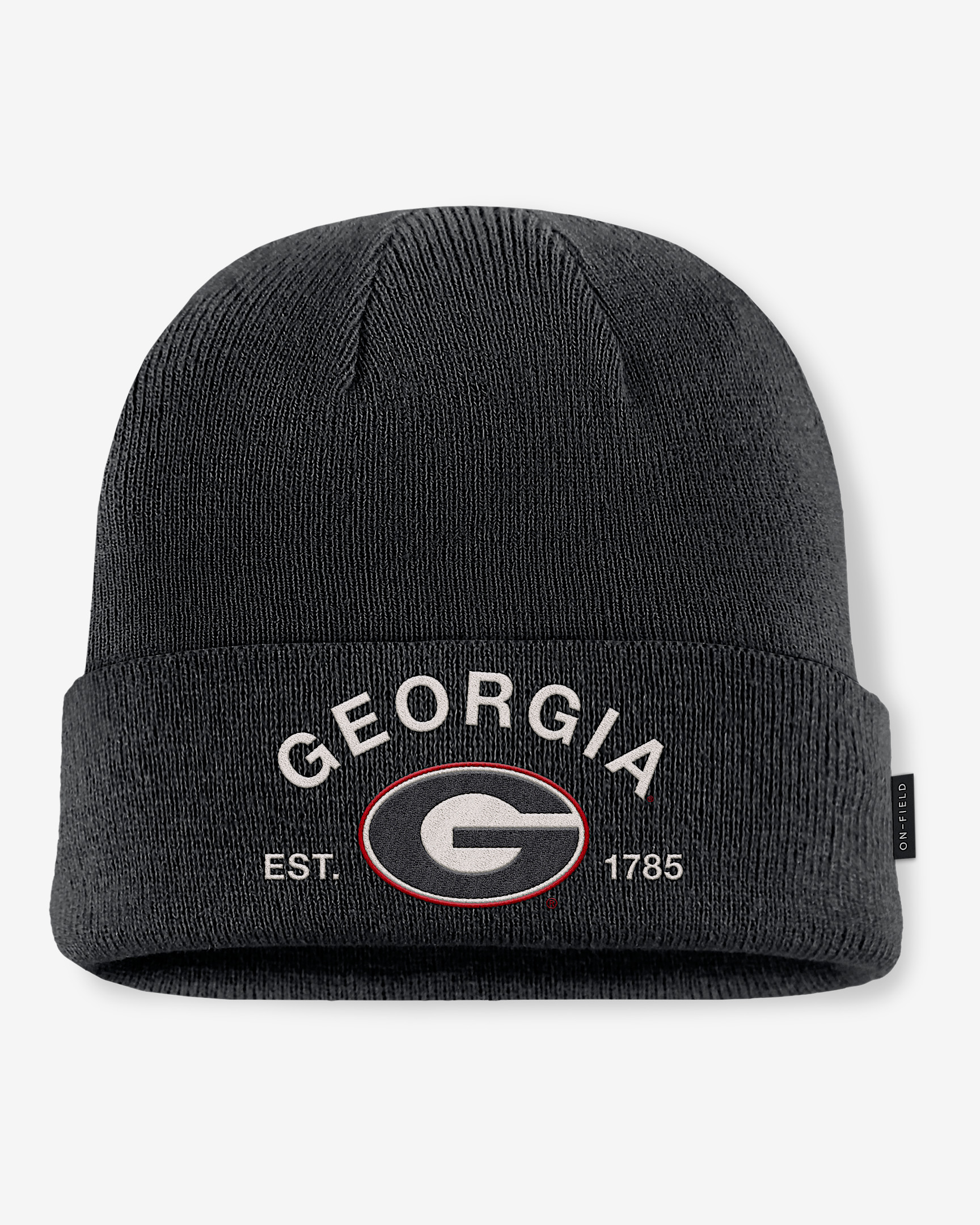 Georgia 2025 Military Appreciation Men's Nike College Cuffed Beanie - 1