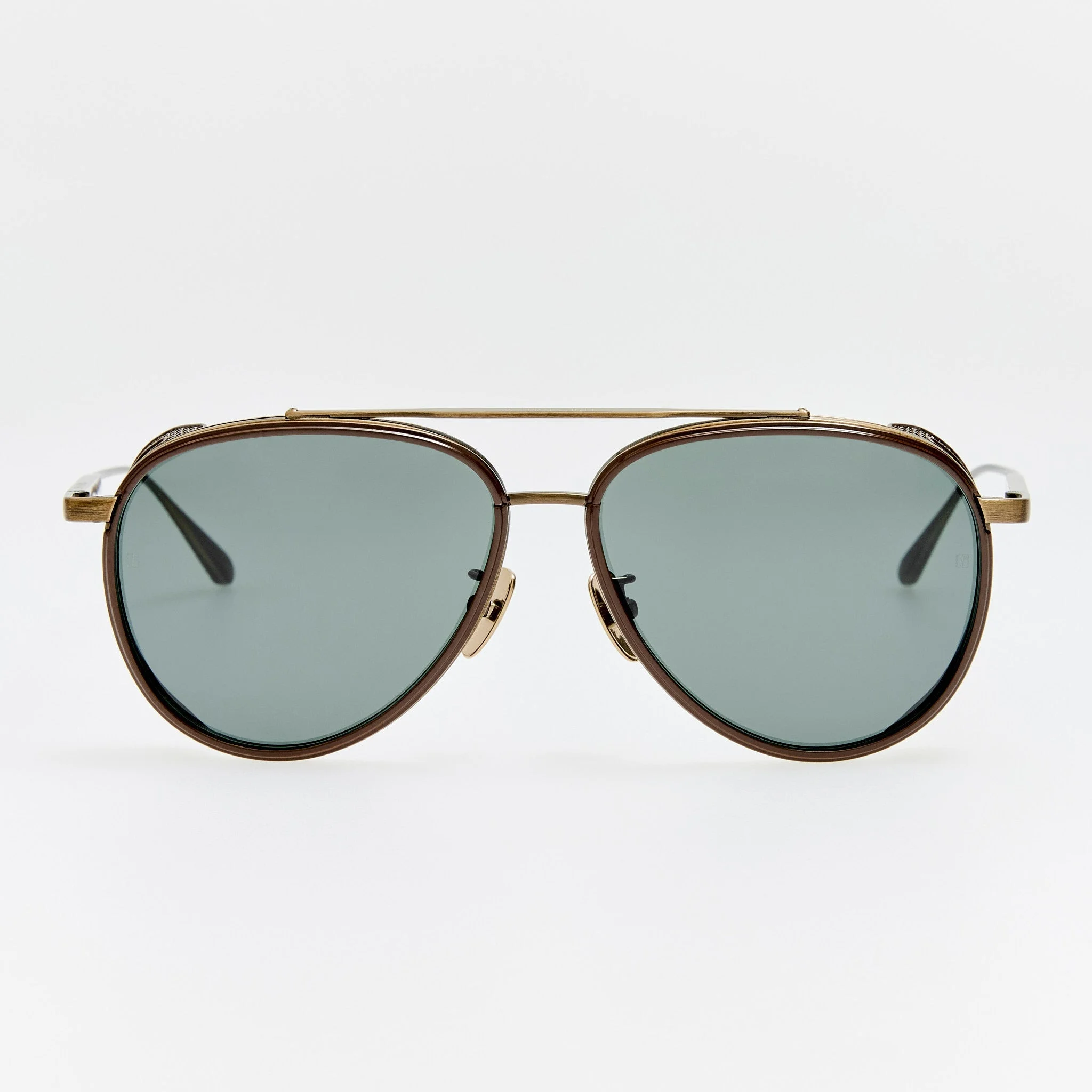 Cortes Sunglasses in Antique Gold - 1