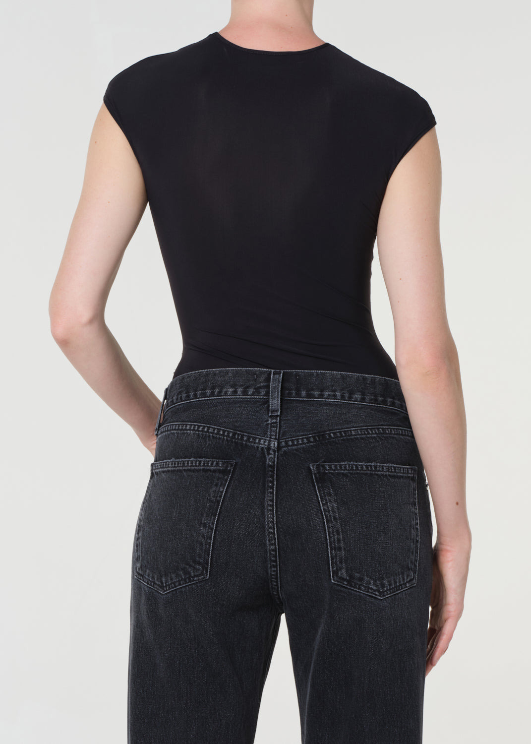 NADIA BODYSUIT IN BLACK - 4