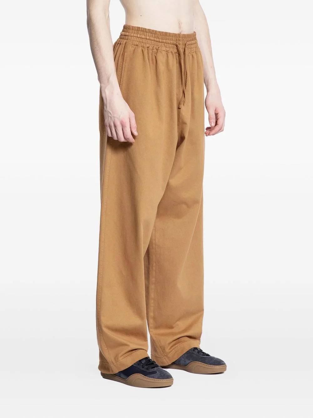 drawstring-waist track pants - 1