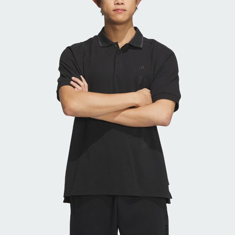 adidas adidas Wuji Polo Shirt 'Black' IP4914 outlook