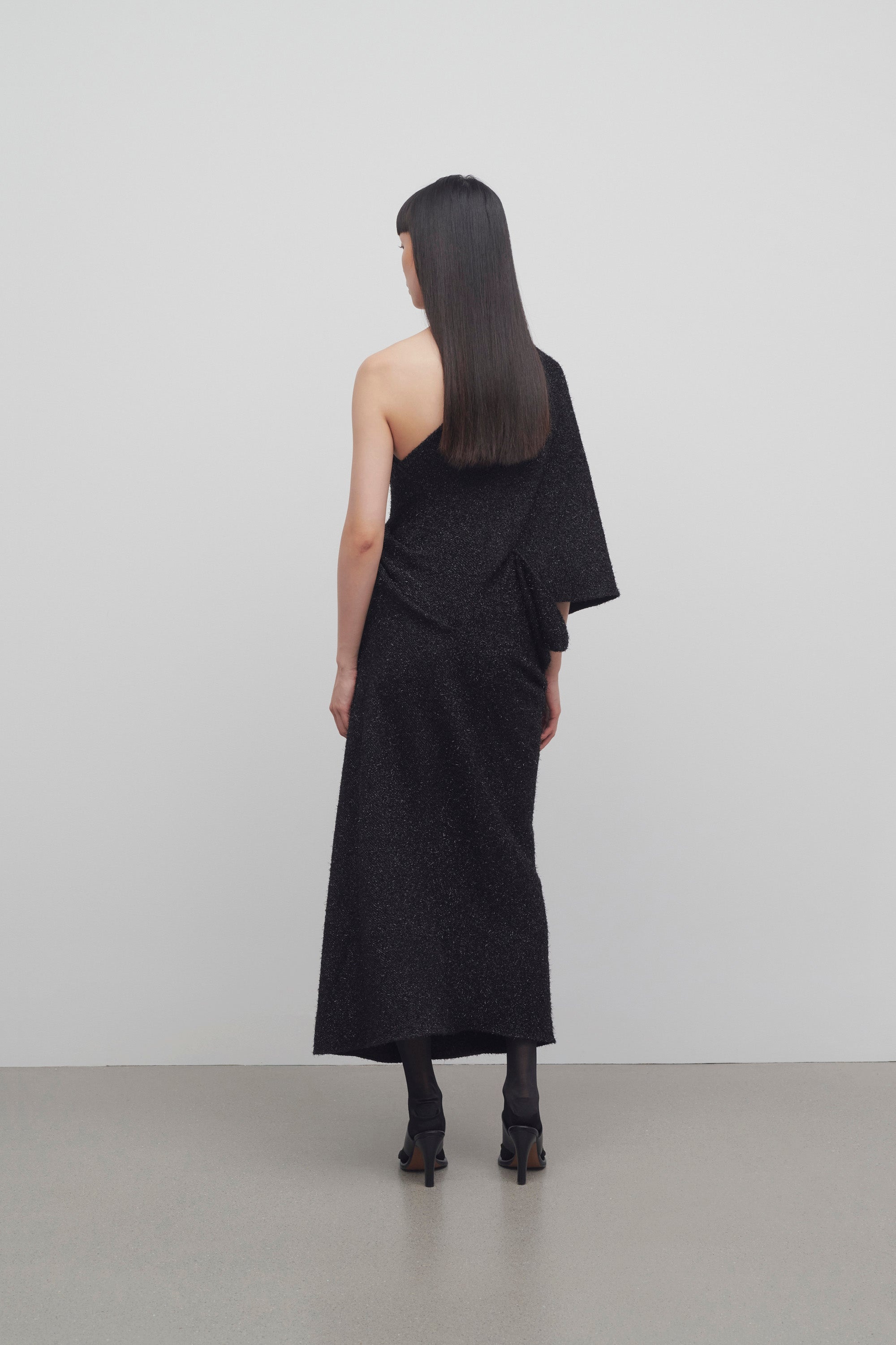Dorota Dress in Nylon and Wool - 5