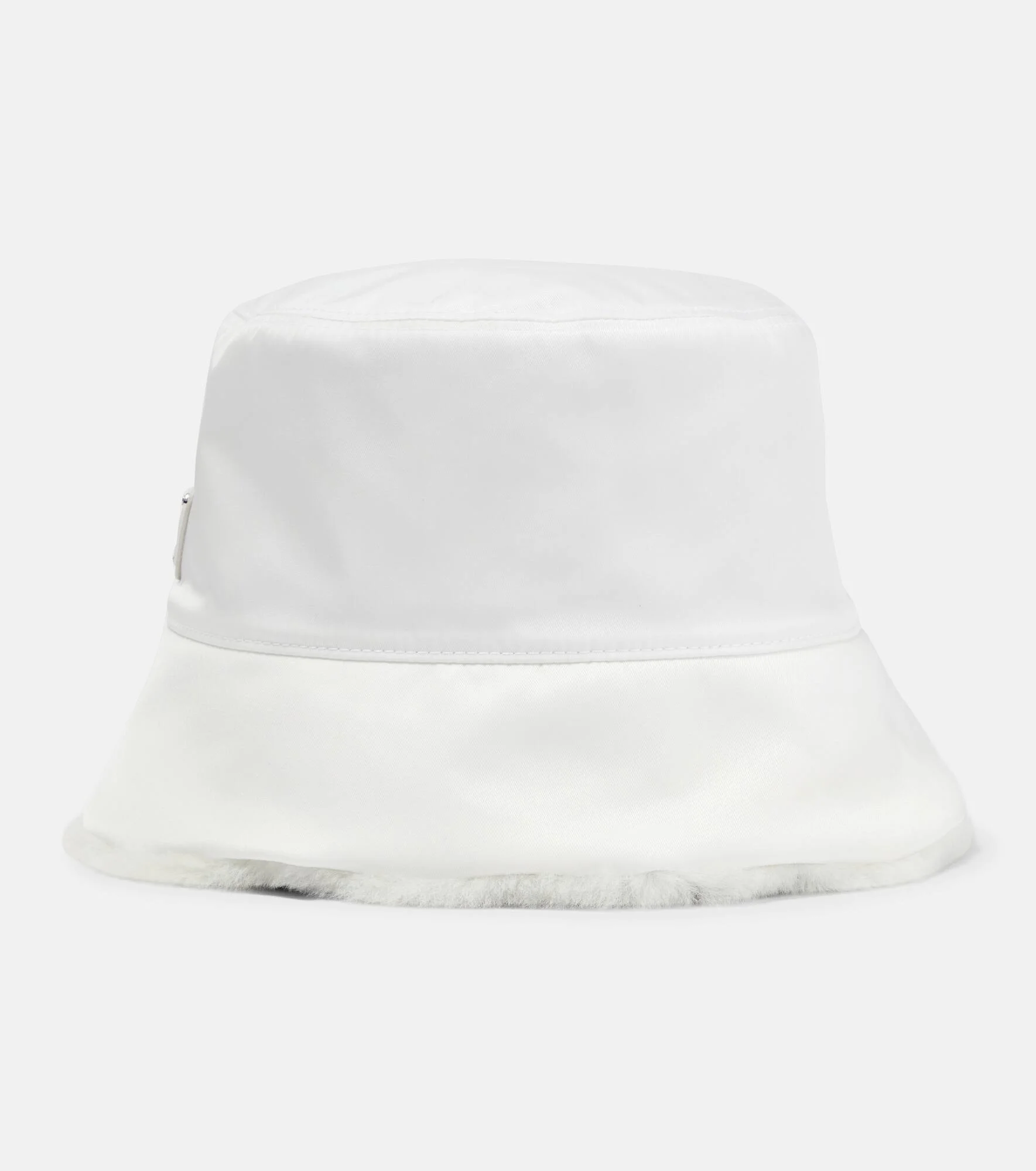 Re-Nylon shearling-trimmed bucket hat - 1