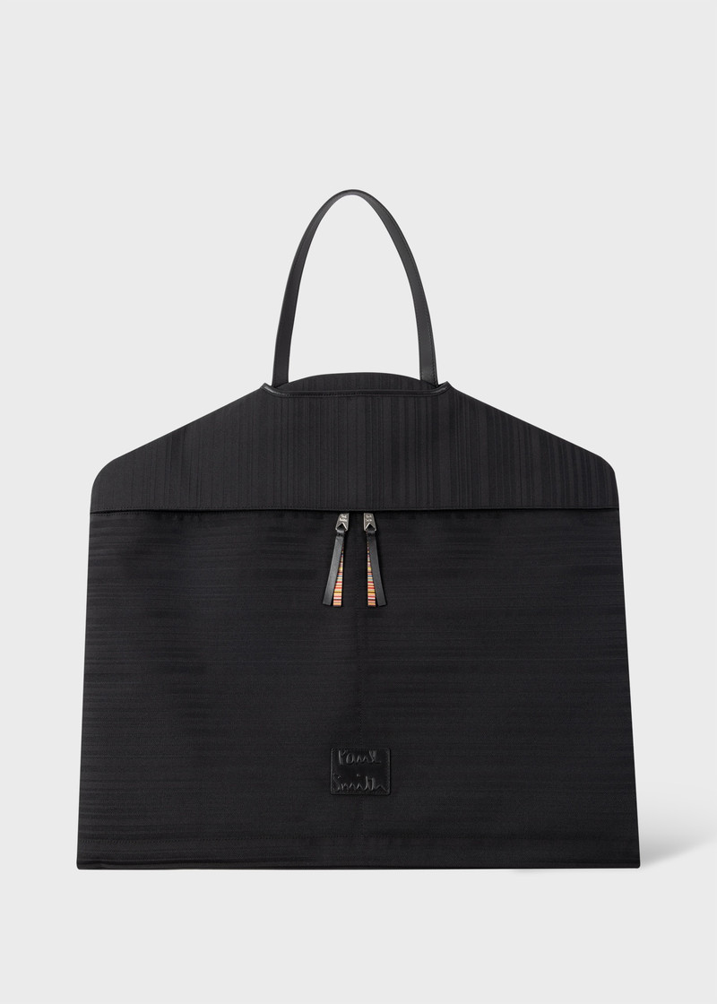 Black 'Shadow Stripe' Suit Carrier 1