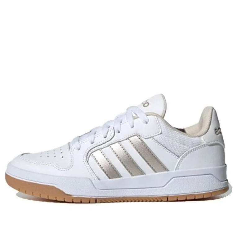 (WMNS) 백색/황금 FY5296를 위한 adidas 네오 결박 - 1
