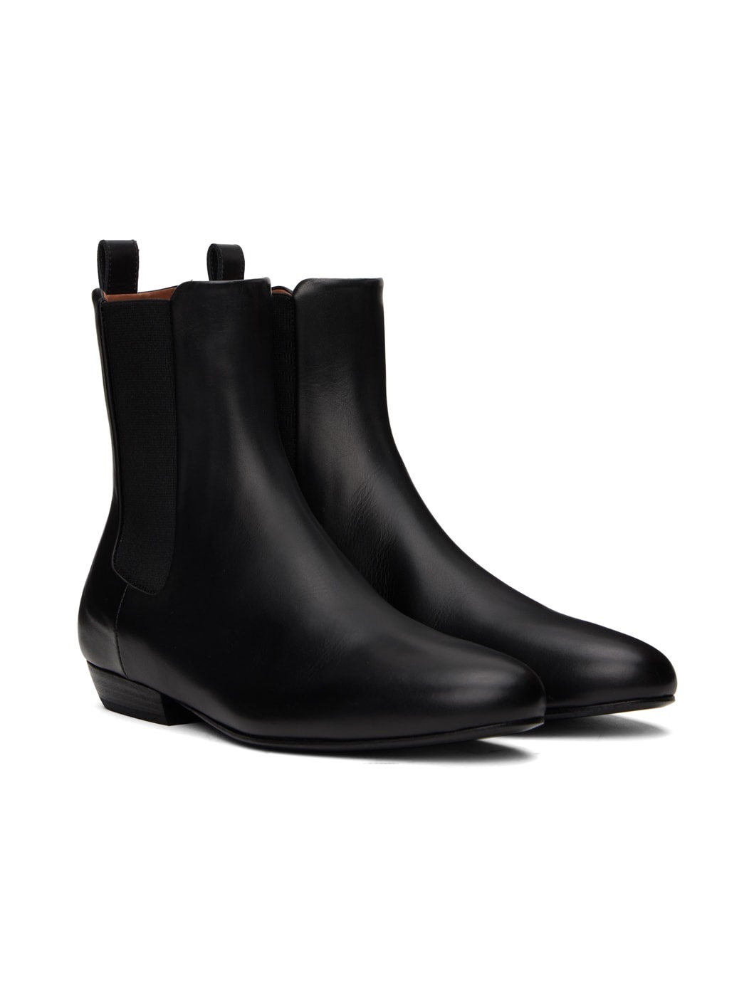 Black Miniblocco Beatle Chelsea Boots - 4