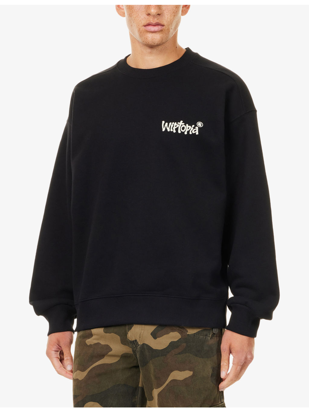 Wiptopia Relaxed-Fit Cotton-Blend Sweatshirt - 3