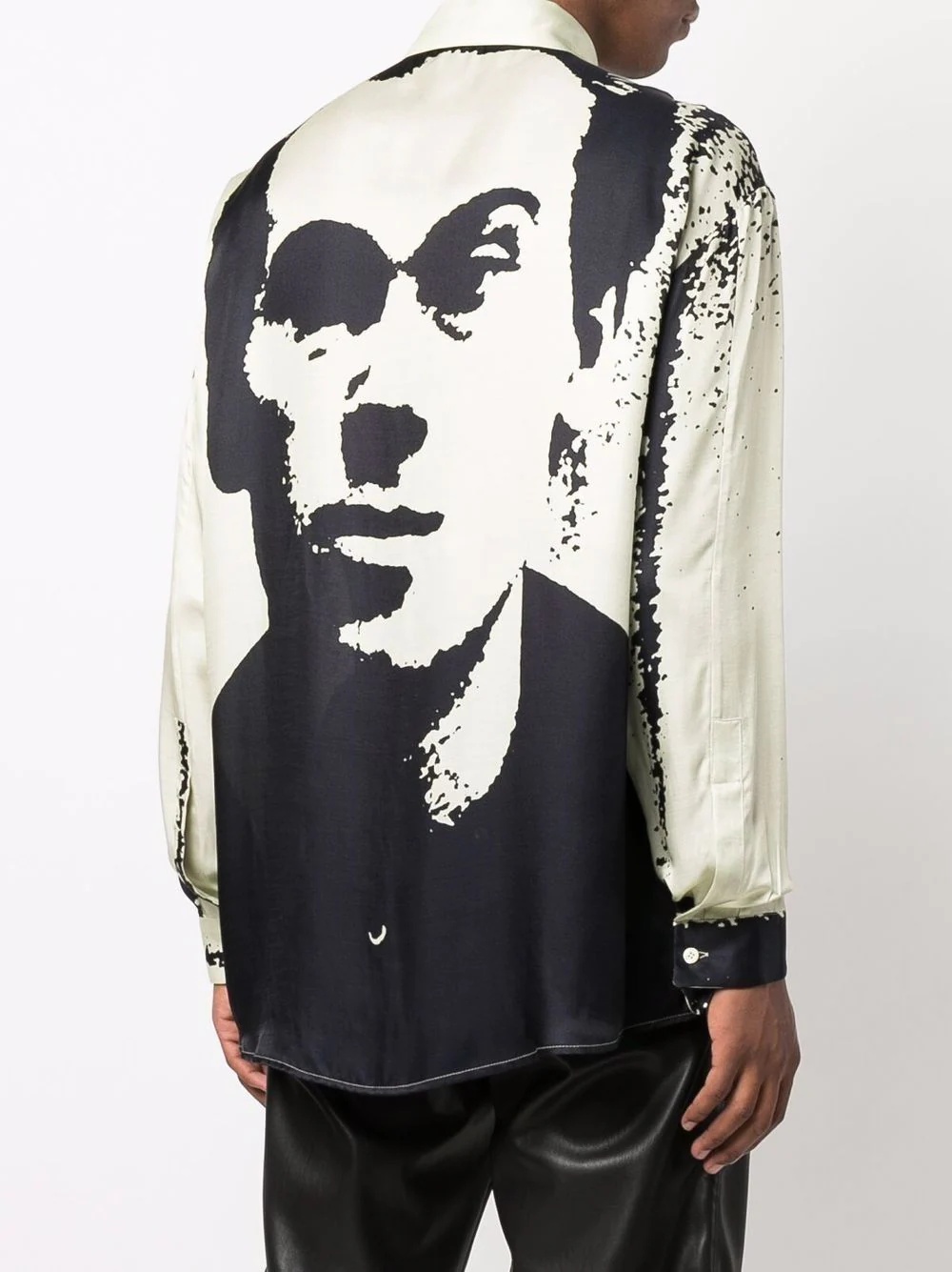 face-print shirt - 4