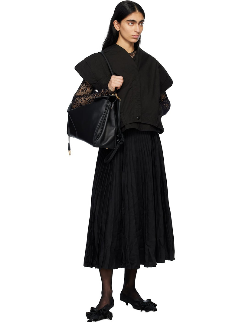 BALENCIAGA Black Cargo Pants Top outlook