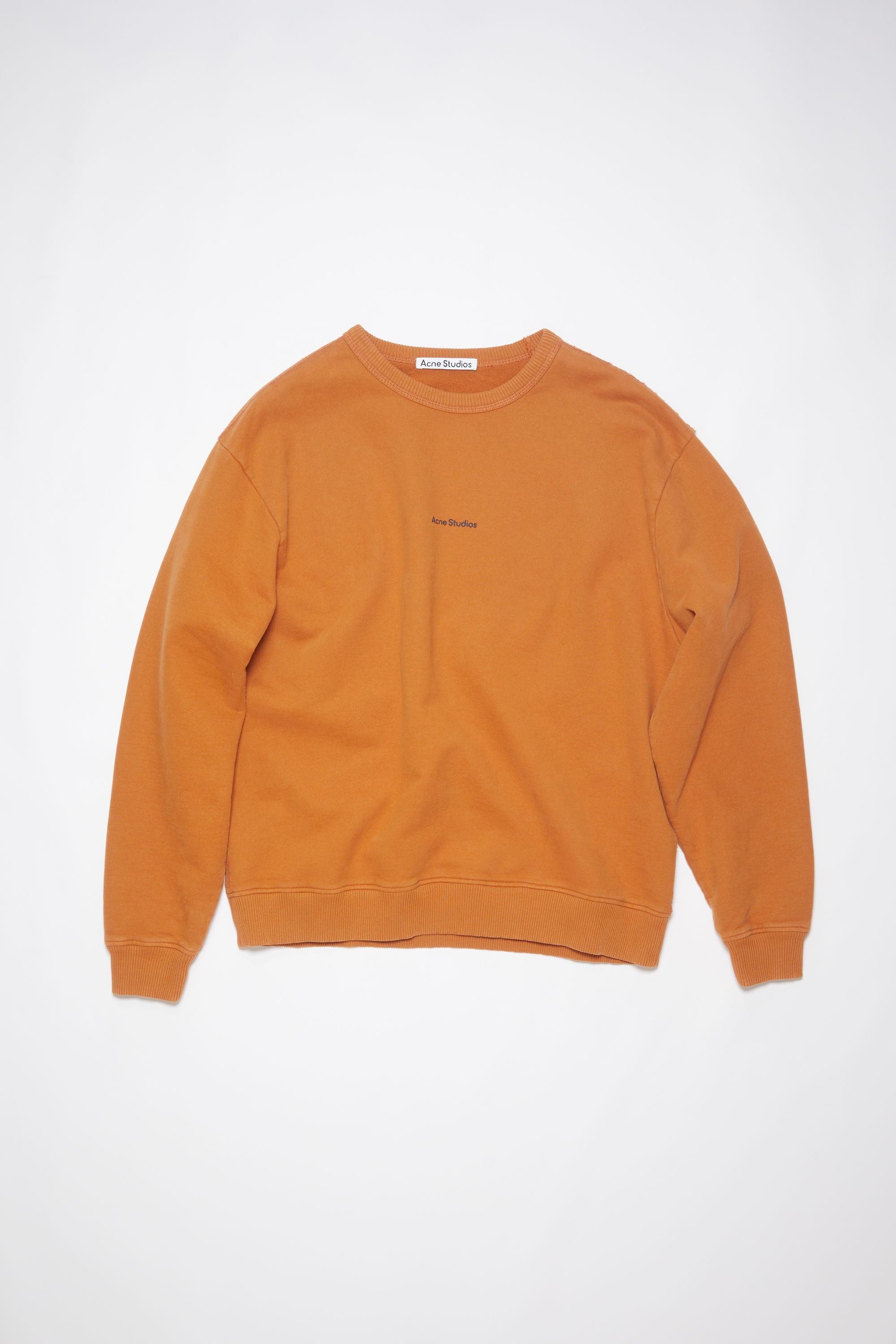 Stamp logo sweatshirt - Burnt orange - 5