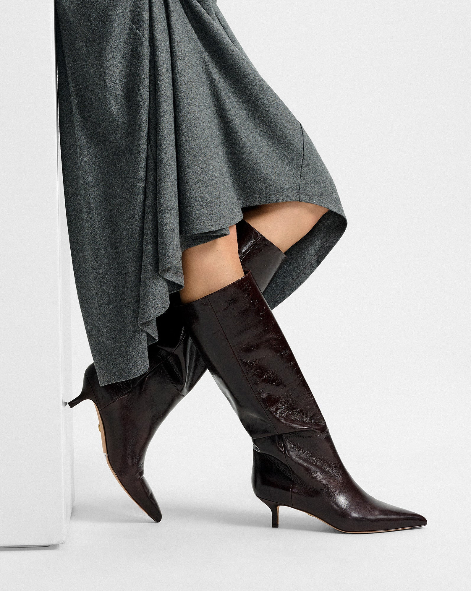 LISA LEATHER TALL BOOT - 2