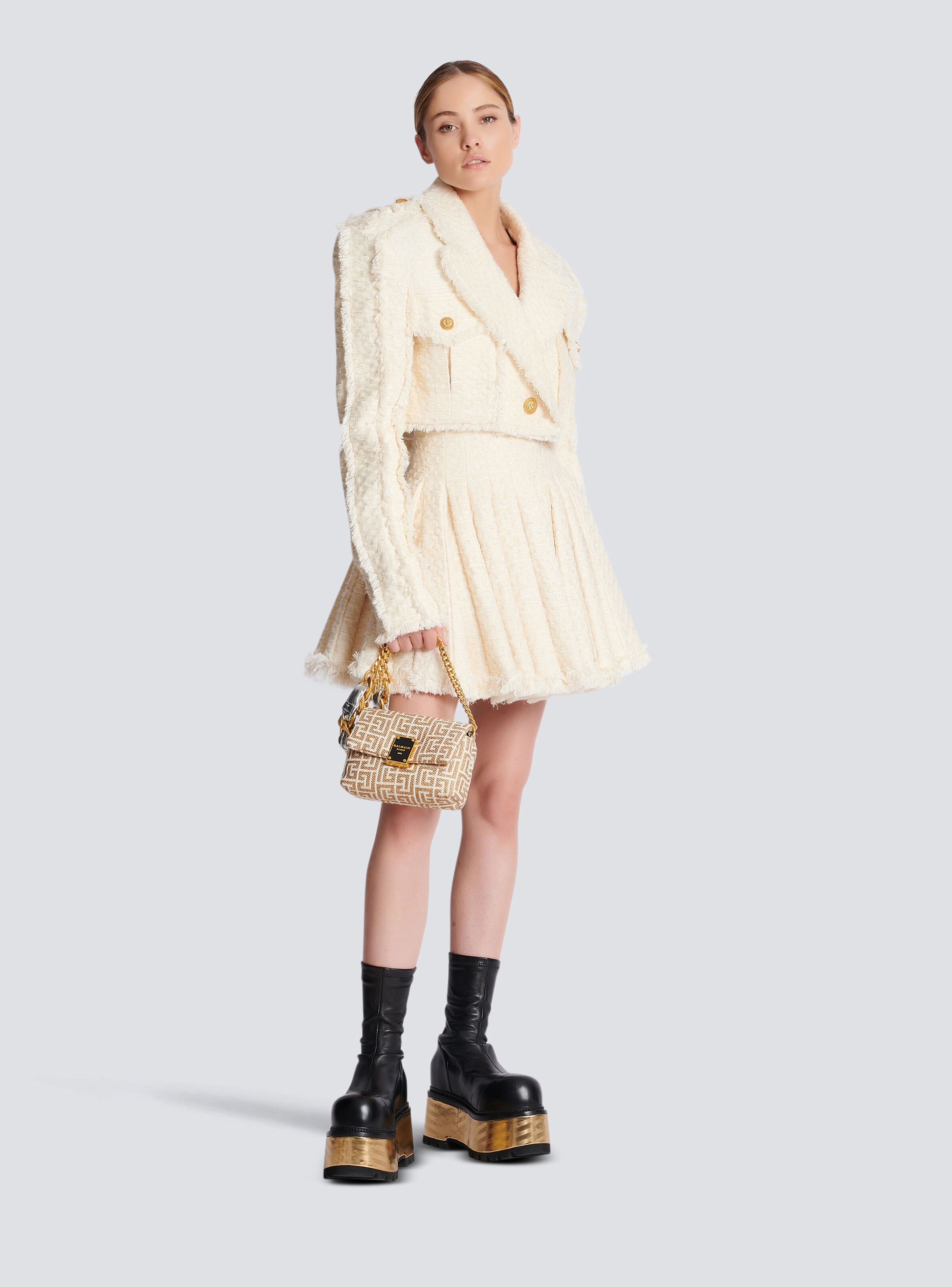1945 Soft mini bag with monogram - 2