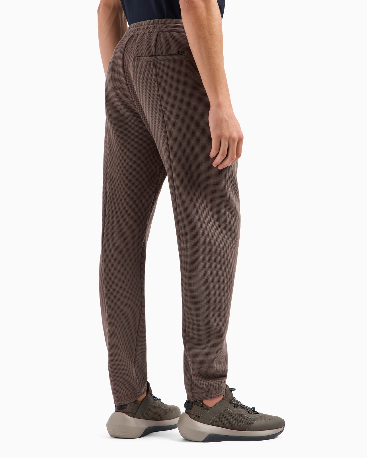 TRAVEL ESSENTIALS WAFFLE JERSEY TROUSERS - 3