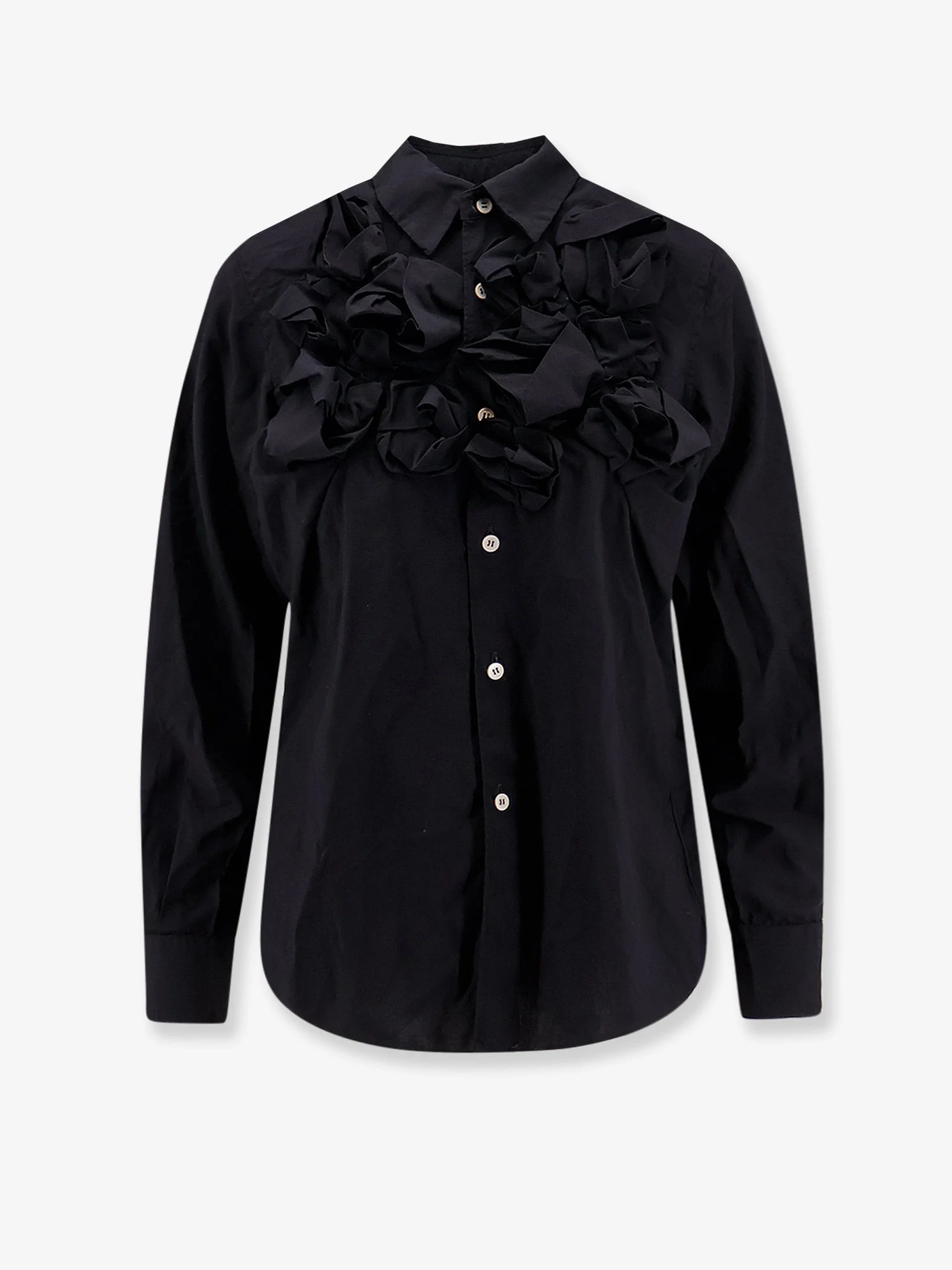 Comme Des Garçons Play Ruffles Shirt - 1