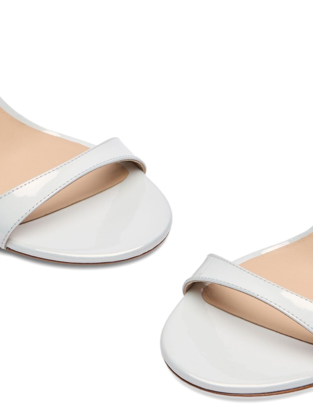 75mm leather sandals - 6